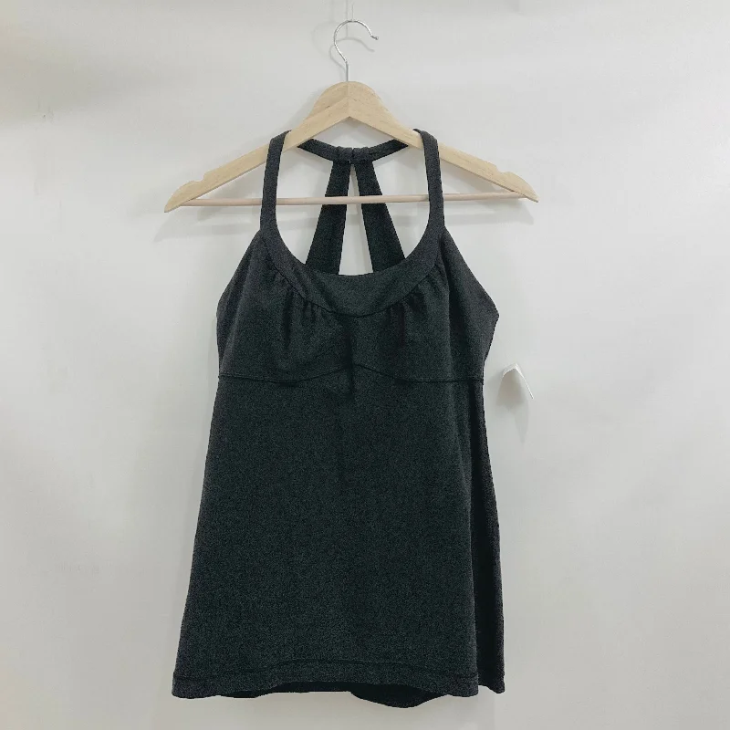 Stylish Yoga Tops with Adjustable Fit -Athletic Tank Top By Lululemon In Black, Size: 6 Stylish Yoga Tops with Adjustable Fit -Athletic Tank Top By Lululemon In Black, Size: 6