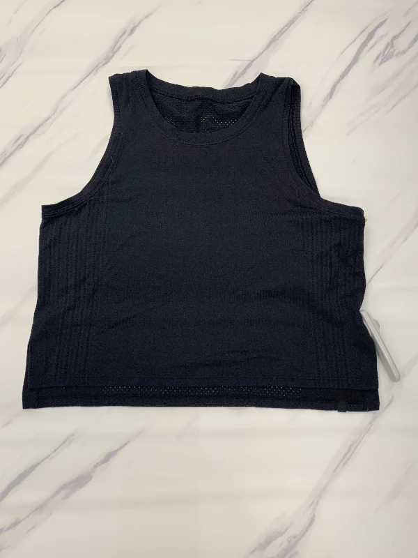 Yoga Tops for Flexibility and Easy Poses -Athletic Tank Top By Lululemon In Black, Size: 6