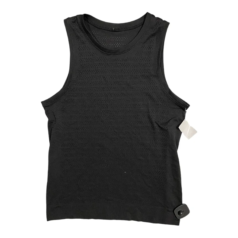 Yoga Tops for Flexibility and Recovery -Athletic Tank Top By Lululemon In Black, Size: 8