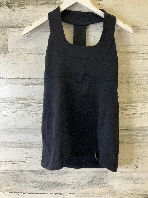 Yoga Tops for Active and High-Energy Workouts -Athletic Tank Top By Lululemon In Black, Size: 8 Yoga Tops for Active and High-Energy Workouts -Athletic Tank Top By Lululemon In Black, Size: 8
