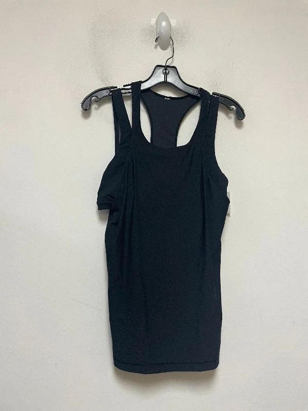 Women's Yoga Tops for Warm Weather Practice -Athletic Tank Top By Lululemon In Black, Size: 8
