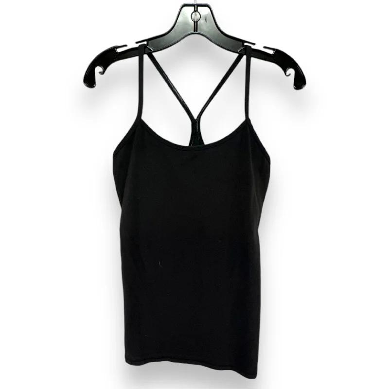 Yoga Tops for Movement and Flexibility -Athletic Tank Top By Lululemon In Black, Size: 8