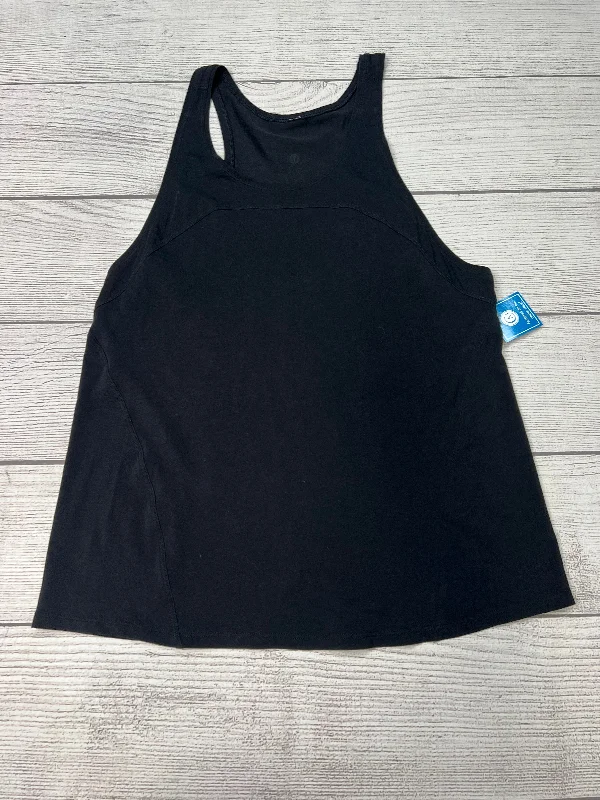 Yoga Tops for Yoga and Running -Athletic Tank Top By Lululemon In Black, Size: L
