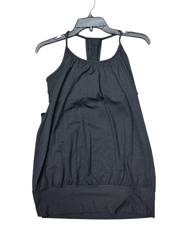 Yoga Tops for Supportive Fit -Athletic Tank Top By Lululemon In Black, Size: M