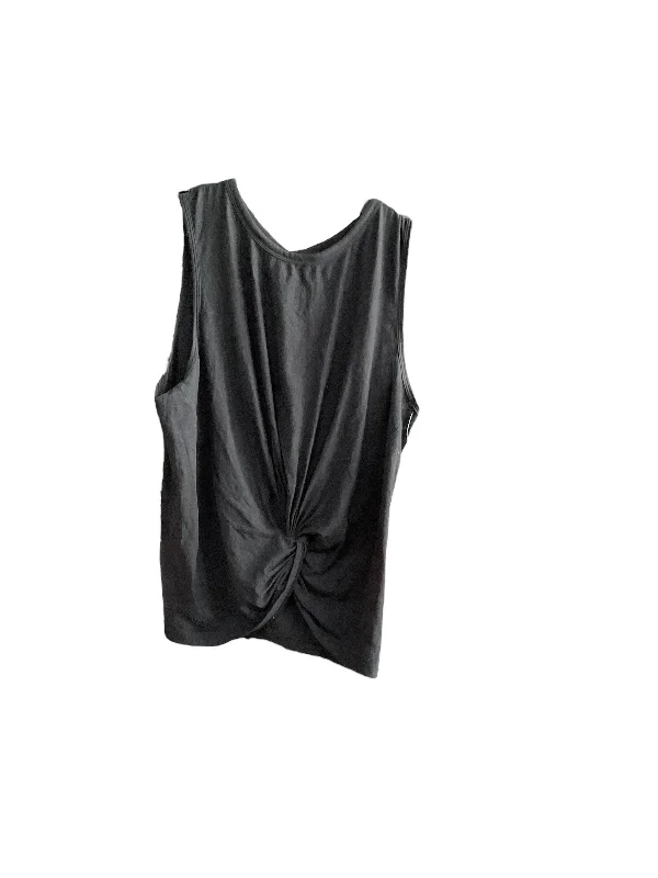 Stylish Yoga Tops for Athleisure Wear -Athletic Tank Top By Lululemon In Black, Size: M