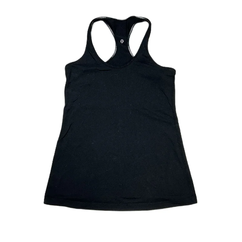 Seamless Yoga Tops for Comfort and Flexibility -Athletic Tank Top By Lululemon In Black, Size: M
