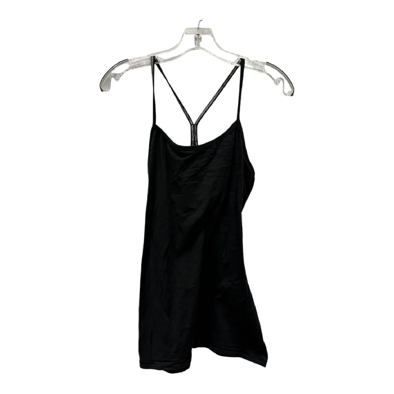 Yoga Tops for Low-Impact Yoga Sessions -Athletic Tank Top By Lululemon In Black, Size:M