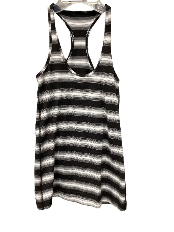 Yoga Tops for Flexibility and Strength -Athletic Tank Top By Lululemon In Black, Size: S