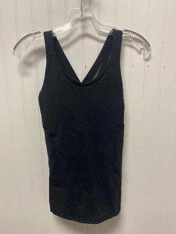 Yoga Tops with Unique Designs for Style -Athletic Tank Top By Lululemon In Black, Size: S Yoga Tops with Unique Designs for Style -Athletic Tank Top By Lululemon In Black, Size: S