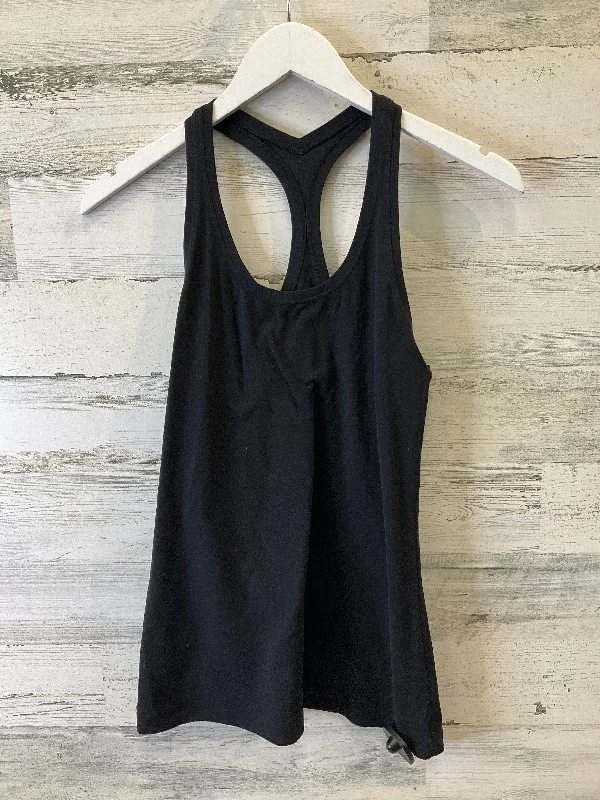 Loose Yoga Tops for Breathability -Athletic Tank Top By Lululemon In Black, Size: S