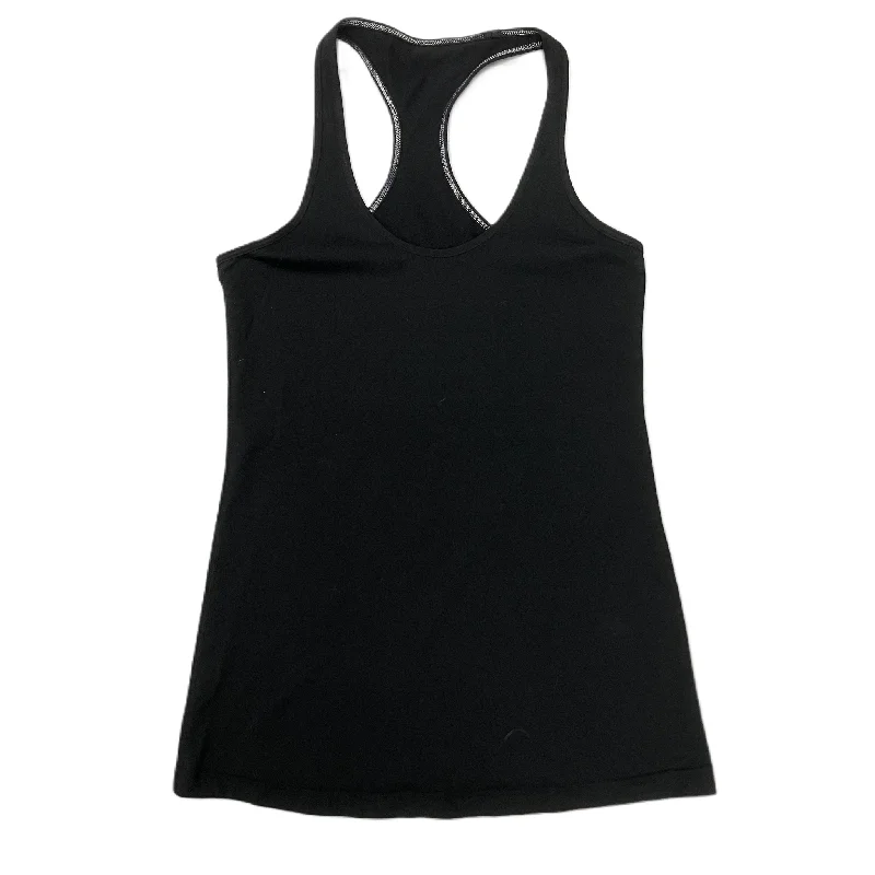 Yoga Tops for Stretching Poses -Athletic Tank Top By Lululemon In Black, Size: S