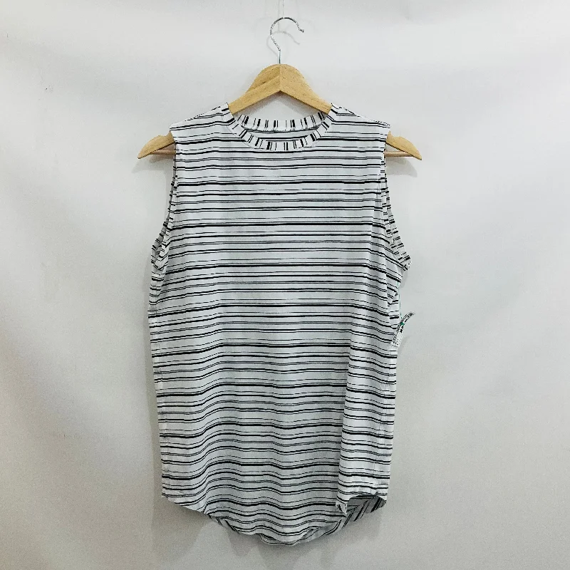 Yoga Tops for Flexibility and Ease -Athletic Tank Top By Lululemon In Black, Size: S