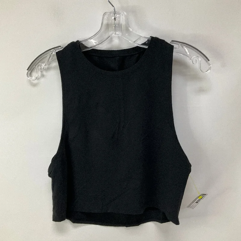 Yoga Tops for Hot Yoga Classes -Athletic Tank Top By Lululemon In Black, Size: S
