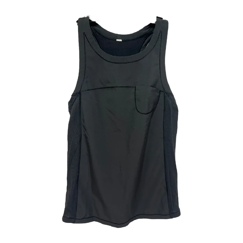 Stylish Yoga Tops for Yoga Practice -Athletic Tank Top By Lululemon In Black, Size: S