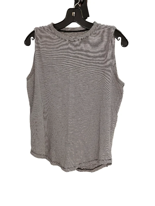 Stretchable Yoga Tops for Maximum Flexibility -Athletic Tank Top By Lululemon In Black White, Size: 6 Stretchable Yoga Tops for Maximum Flexibility -Athletic Tank Top By Lululemon In Black White, Size: 6