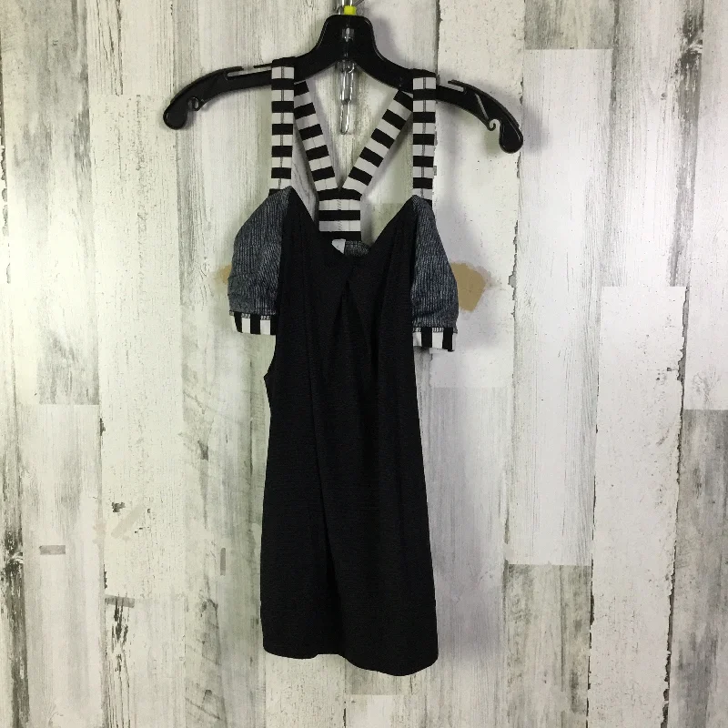 Yoga Tops for Core Flexibility -Athletic Tank Top By Lululemon In Black & White, Size: S Yoga Tops for Core Flexibility -Athletic Tank Top By Lululemon In Black & White, Size: S