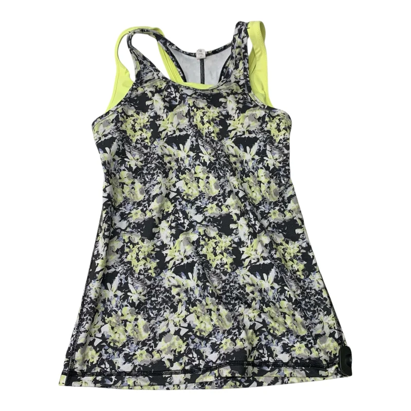 Yoga Tops for Hot and Cold Yoga Practices -Athletic Tank Top By Lululemon In Black & Yellow, Size: S Yoga Tops for Hot and Cold Yoga Practices -Athletic Tank Top By Lululemon In Black & Yellow, Size: S