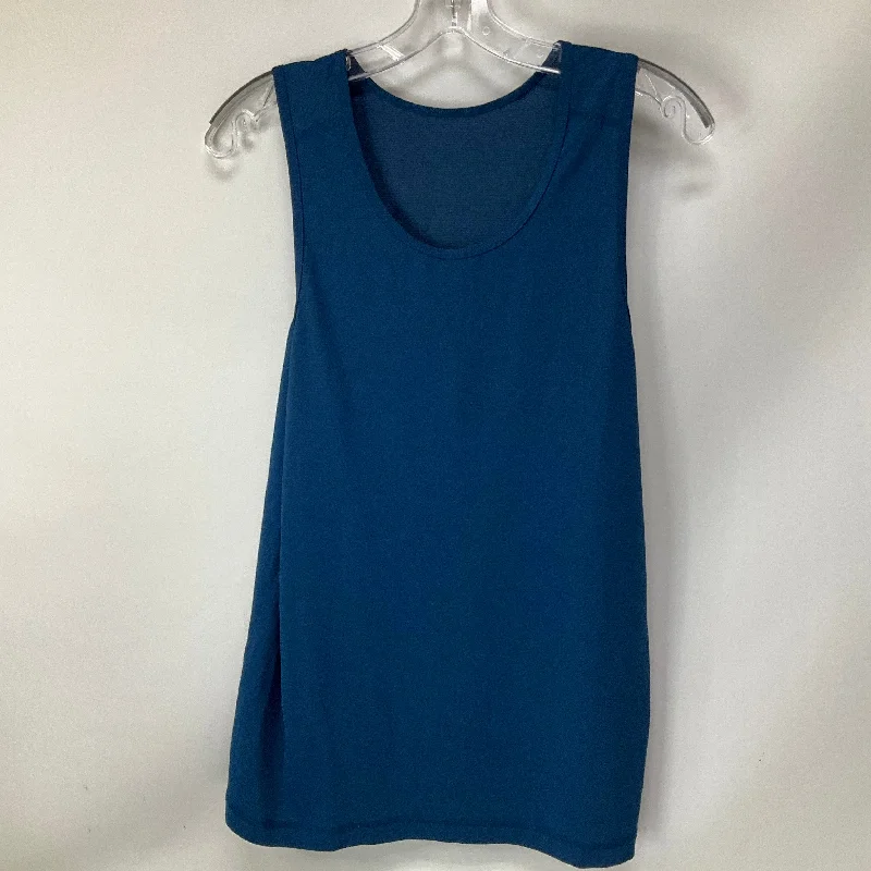 Yoga Tops for Gym and Yoga Practice -Athletic Tank Top By Lululemon In Blue, Size: 10 Yoga Tops for Gym and Yoga Practice -Athletic Tank Top By Lululemon In Blue, Size: 10