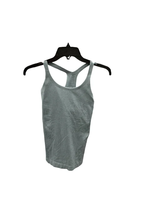 Women's Yoga Tops with Built-In Support -Athletic Tank Top By Lululemon In Blue, Size: 2