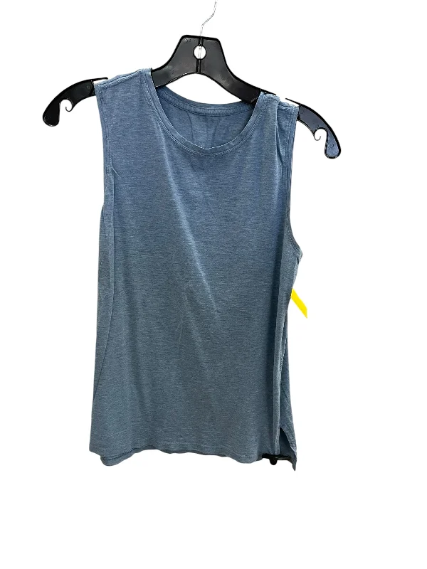 Women's Yoga Tops for Active Training -Athletic Tank Top By Lululemon In Blue, Size: 2 Women's Yoga Tops for Active Training -Athletic Tank Top By Lululemon In Blue, Size: 2