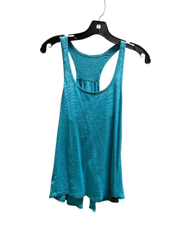 Women's Yoga Tops for Everyday Flexibility -Athletic Tank Top By Lululemon In Blue, Size: 4 Women's Yoga Tops for Everyday Flexibility -Athletic Tank Top By Lululemon In Blue, Size: 4