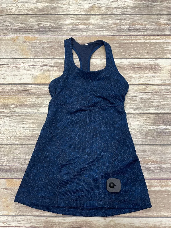 Yoga Tops for Movement and Flexibility -Athletic Tank Top By Lululemon In Blue, Size: 4 Yoga Tops for Movement and Flexibility -Athletic Tank Top By Lululemon In Blue, Size: 4