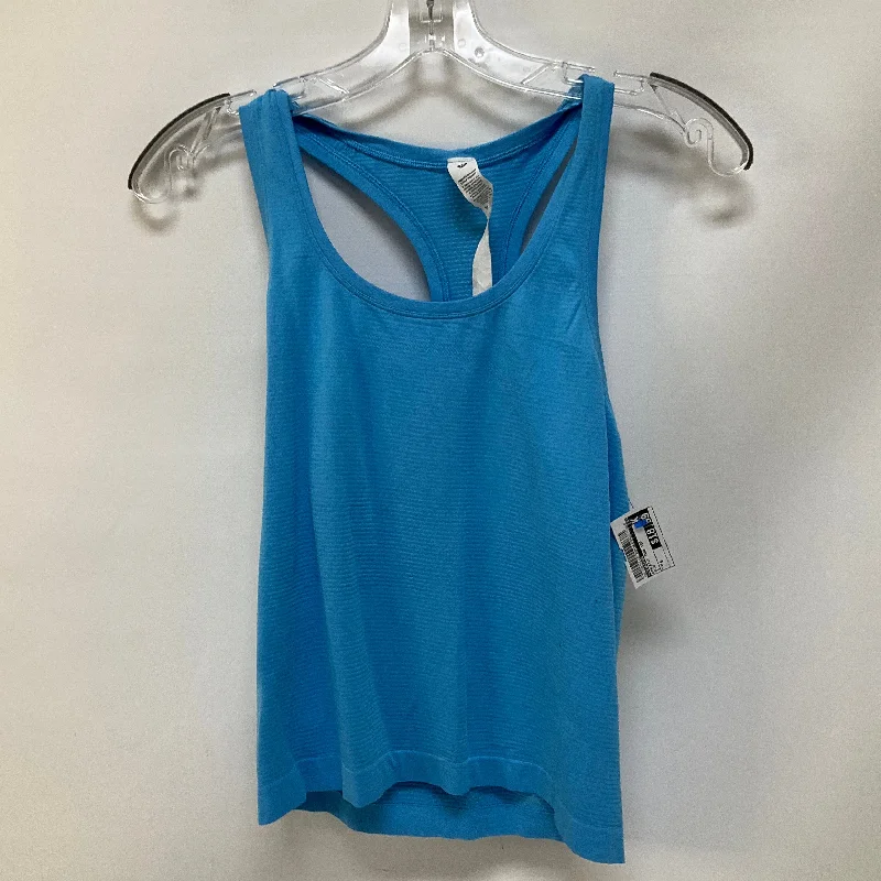 Yoga Tops with Relaxed Fit for Comfort -Athletic Tank Top By Lululemon In Blue, Size: 6 Yoga Tops with Relaxed Fit for Comfort -Athletic Tank Top By Lululemon In Blue, Size: 6