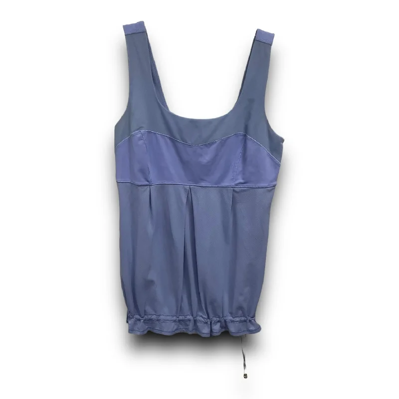 Yoga Tops for Deep Stretching and Movement -Athletic Tank Top By Lululemon In Blue, Size: 8