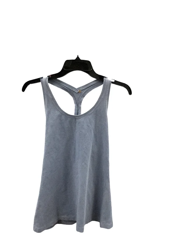Yoga Tops for Easy Movement and Comfort -Athletic Tank Top By Lululemon In Blue, Size: L