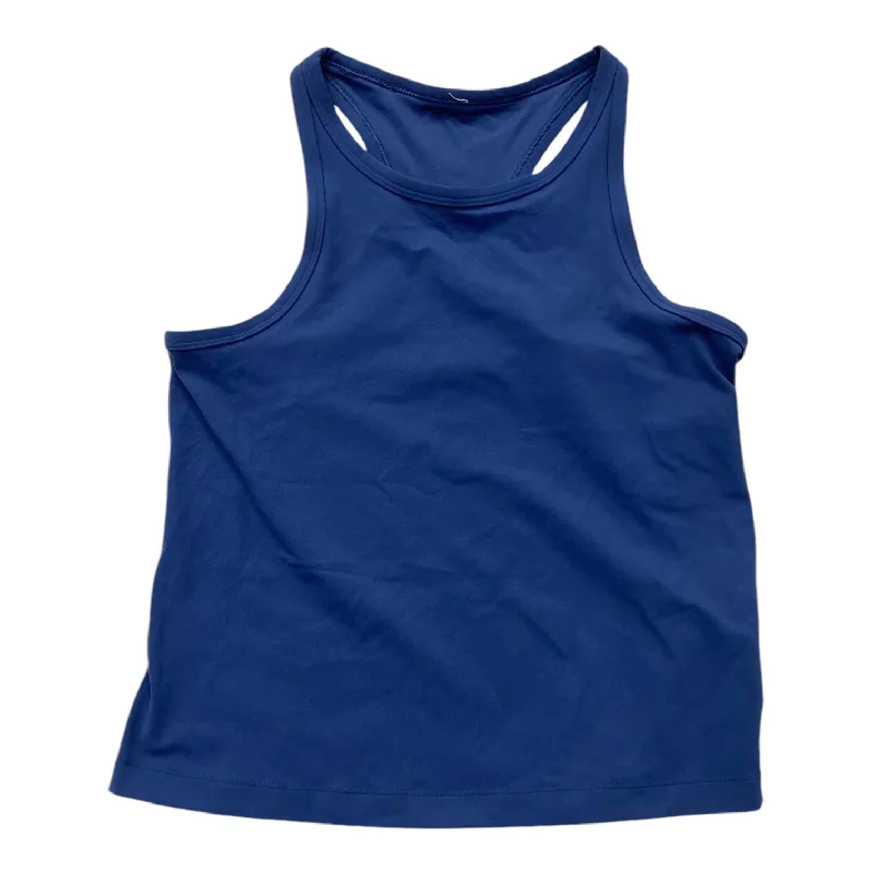Women's Yoga Tops for Flexibility -Athletic Tank Top By Lululemon In Blue, Size: L
