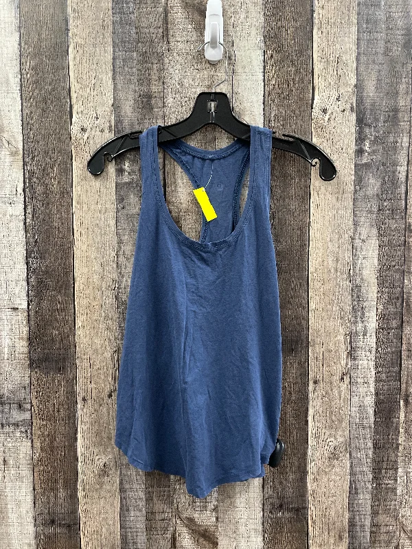 Breathable Yoga Tops for Yoga Practice -Athletic Tank Top By Lululemon In Blue, Size: L Breathable Yoga Tops for Yoga Practice -Athletic Tank Top By Lululemon In Blue, Size: L