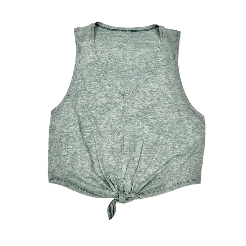 Lightweight Yoga Tops for Summer -Athletic Tank Top By Lululemon In Blue, Size: M