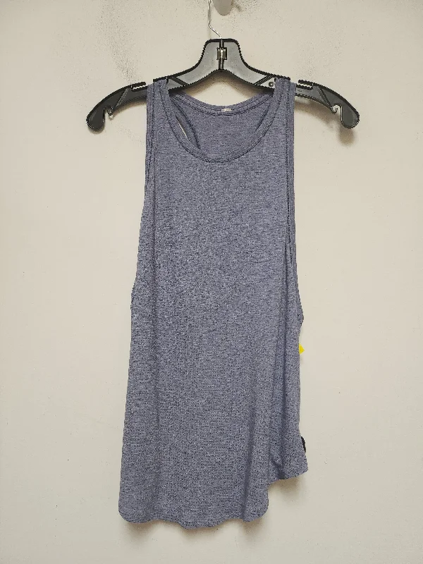 Yoga Tops for Flexibility and Comfort -Athletic Tank Top By Lululemon In Blue, Size: M