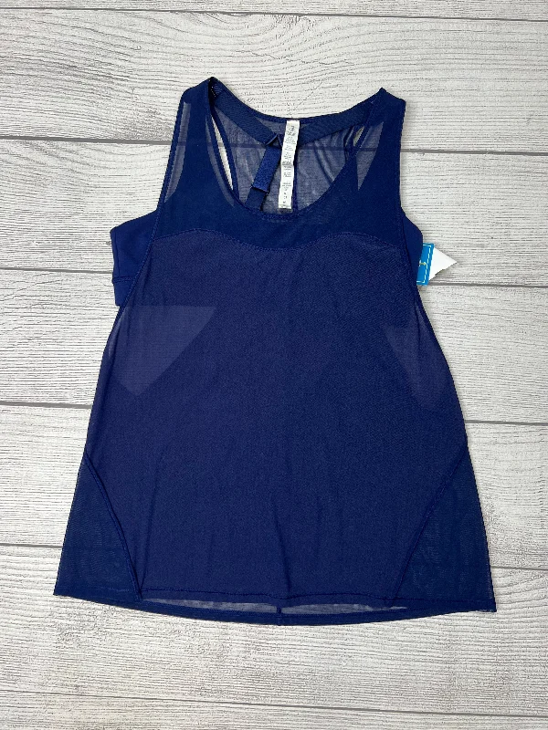 Yoga Tops for Low-Impact Exercises -Athletic Tank Top By Lululemon In Blue, Size: M