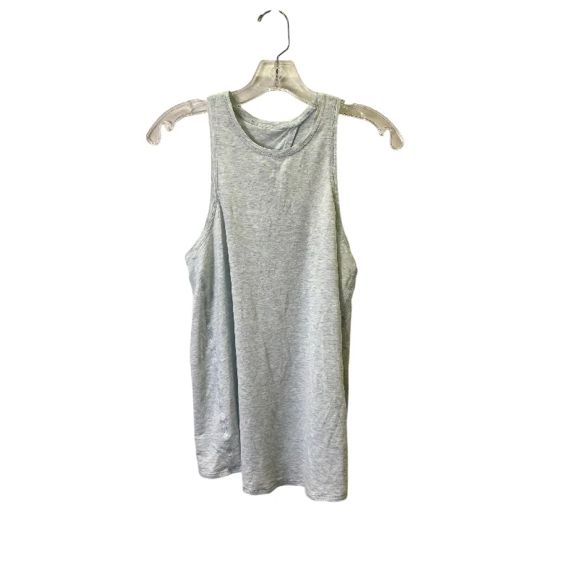 High-Waisted Yoga Tops for Better Fit -Athletic Tank Top By Lululemon In Blue, Size:S High-Waisted Yoga Tops for Better Fit -Athletic Tank Top By Lululemon In Blue, Size:S
