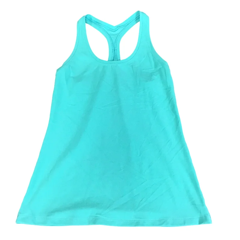 Yoga Tops for Power and Flexibility in Poses -Athletic Tank Top By Lululemon In Blue, Size: S
