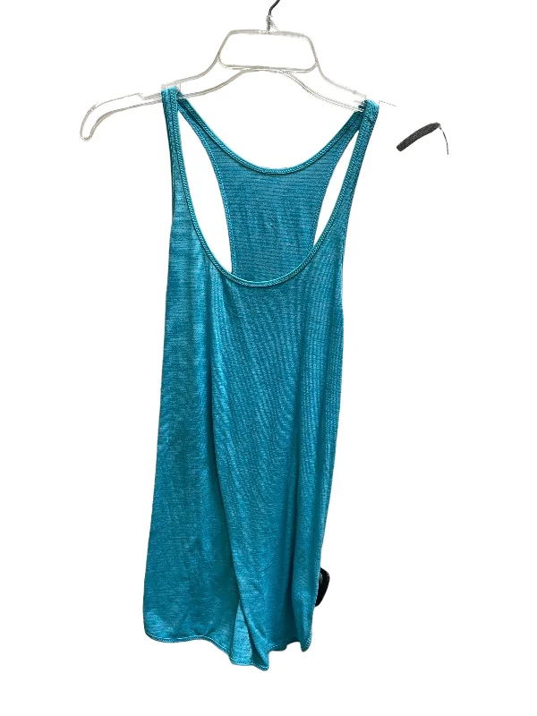 Yoga Tops with Unique Designs for Style -Athletic Tank Top By Lululemon In Blue, Size: S Yoga Tops with Unique Designs for Style -Athletic Tank Top By Lululemon In Blue, Size: S