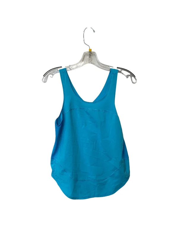 Yoga Tops with Supportive Features -Athletic Tank Top By Lululemon In Blue, Size: S