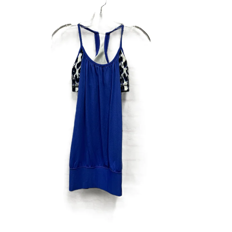 Breathable Yoga Tops for Active Yoga -Athletic Tank Top By Lululemon In Blue, Size: S