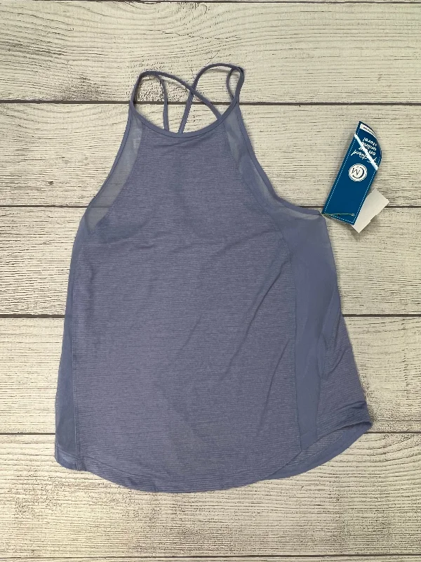 Women's Yoga Tops with Full Coverage Support -Athletic Tank Top By Lululemon In Blue, Size: S
