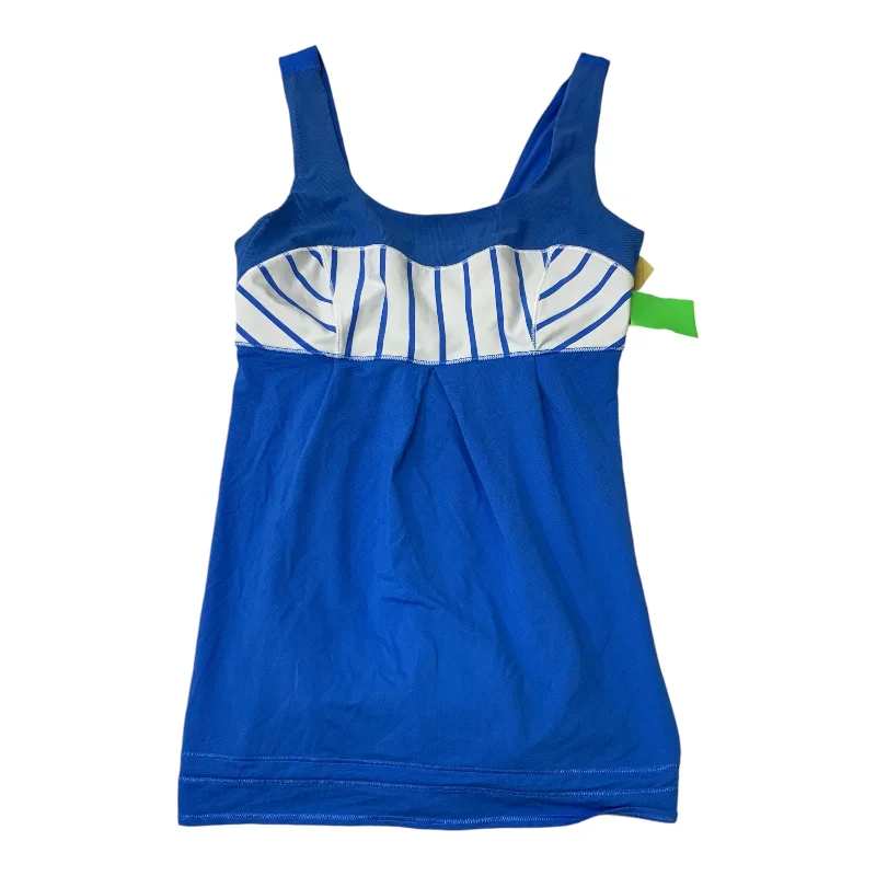 Yoga Tops for Gym and Yoga Practice -Athletic Tank Top By Lululemon In Blue, Size: S