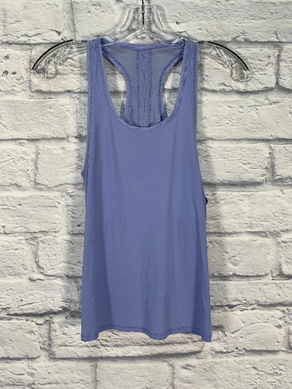 Yoga Tops for High Support -Athletic Tank Top By Lululemon In Blue, Size: Xs