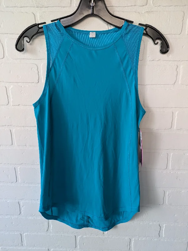 Yoga Tops for Hot Weather -Athletic Tank Top By Lululemon In Blue, Size: Xs