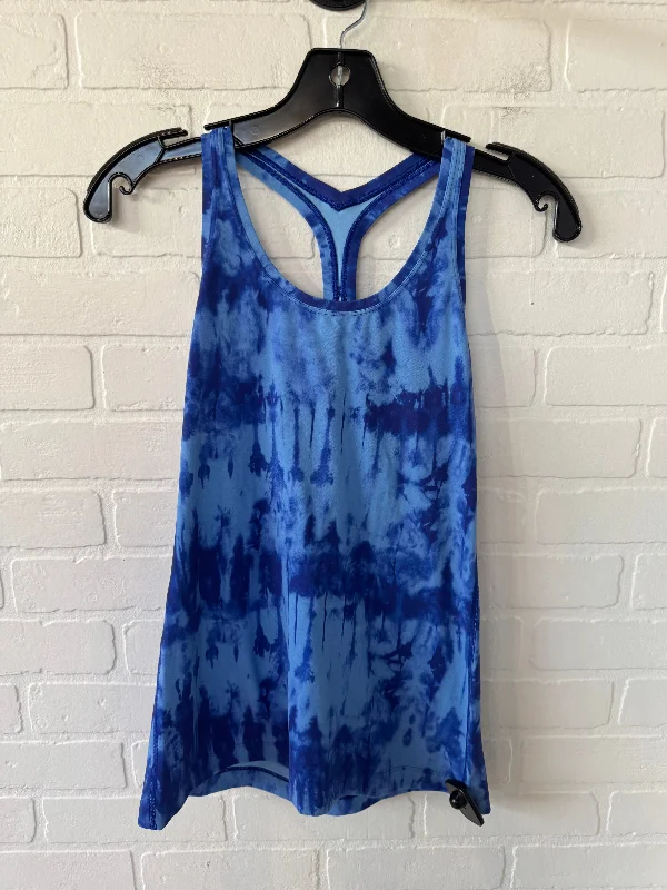 Yoga Tops for Support and Comfort in Class -Athletic Tank Top By Lululemon In Blue, Size: Xs Yoga Tops for Support and Comfort in Class -Athletic Tank Top By Lululemon In Blue, Size: Xs