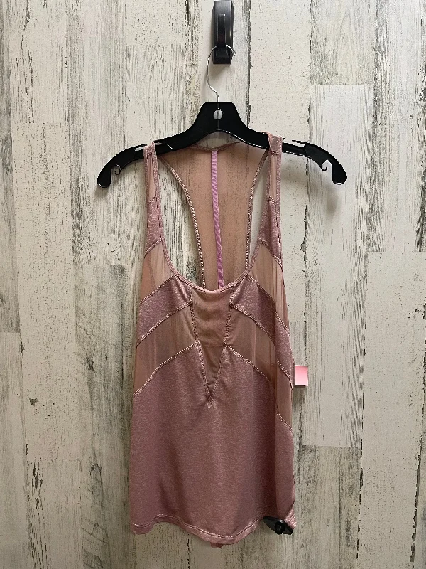 Yoga Tops for Warm Yoga Classes -Athletic Tank Top By Lululemon In Brown, Size: 8
