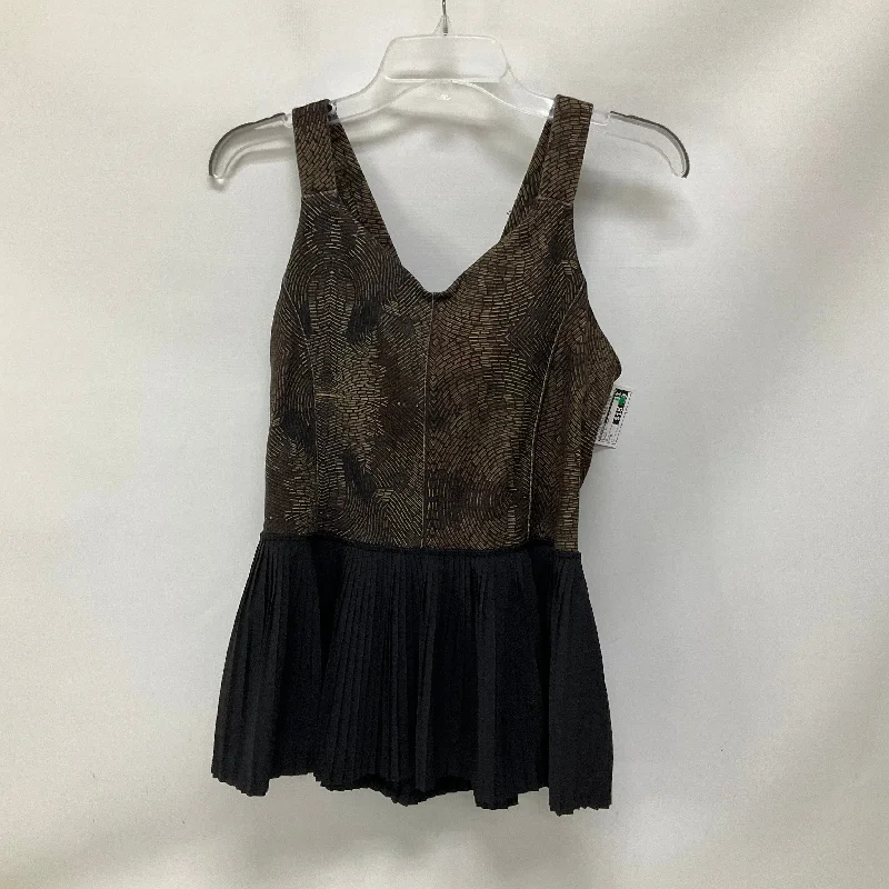 Soft Yoga Tops for Maximum Comfort -Athletic Tank Top By Lululemon In Brown, Size: 8