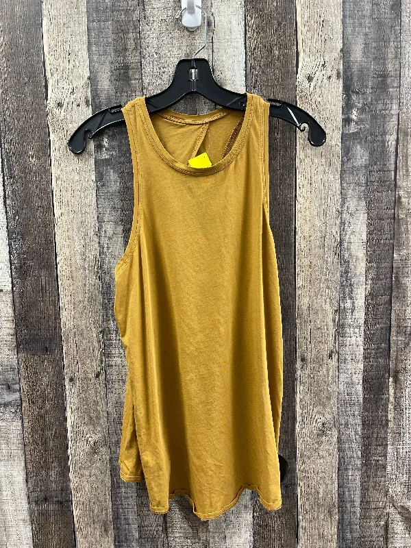 Yoga Tops with Soft Material for Extra Comfort -Athletic Tank Top By Lululemon In Brown, Size: S Yoga Tops with Soft Material for Extra Comfort -Athletic Tank Top By Lululemon In Brown, Size: S