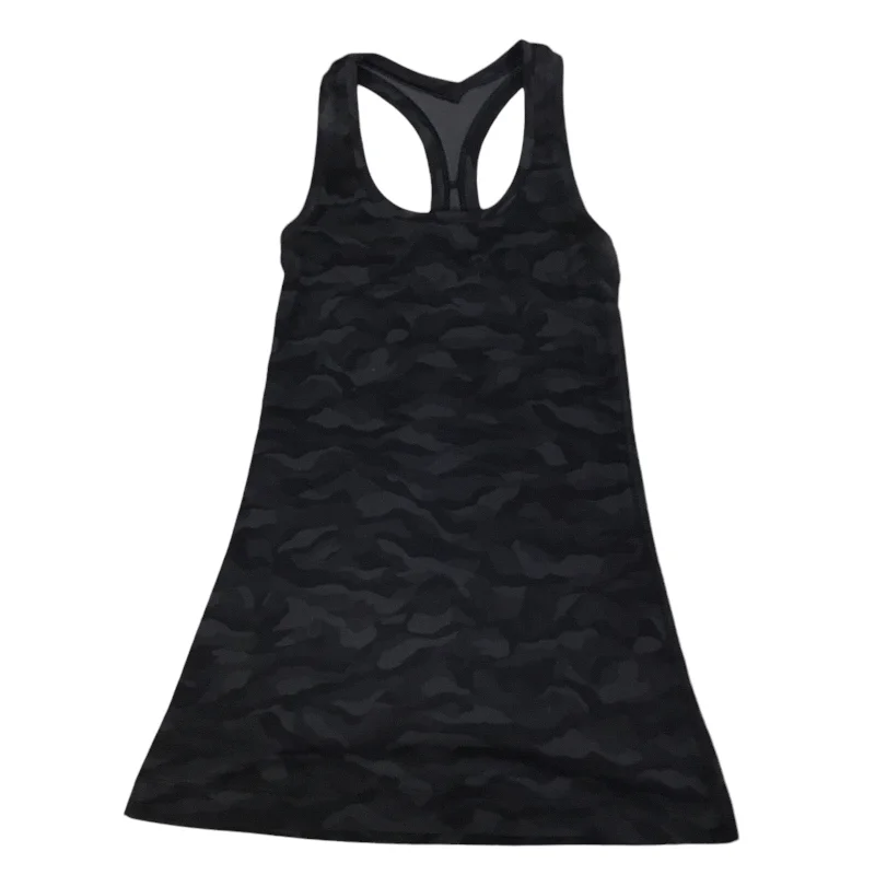 Yoga Tops for Deep Stretching and Movement -Athletic Tank Top By Lululemon In Camouflage Print, Size: 2