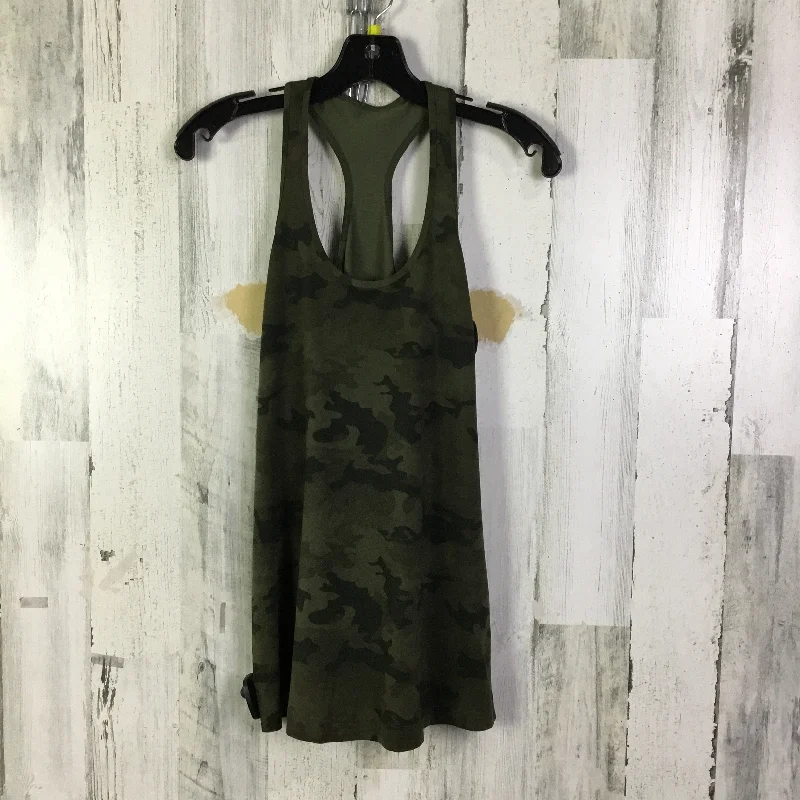 Yoga Tops for Balance and Flexibility -Athletic Tank Top By Lululemon In Camouflage Print, Size: S Yoga Tops for Balance and Flexibility -Athletic Tank Top By Lululemon In Camouflage Print, Size: S