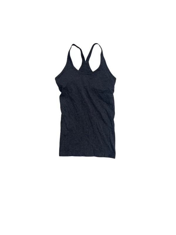 Seamless Yoga Tops for Extra Comfort -Athletic Tank Top By Lululemon In Charcoal, Size: S Seamless Yoga Tops for Extra Comfort -Athletic Tank Top By Lululemon In Charcoal, Size: S